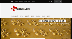 Desktop Screenshot of cheznoscousins.com