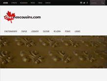 Tablet Screenshot of cheznoscousins.com